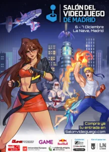Cartel Salón del Videojuego de Madrid 2025