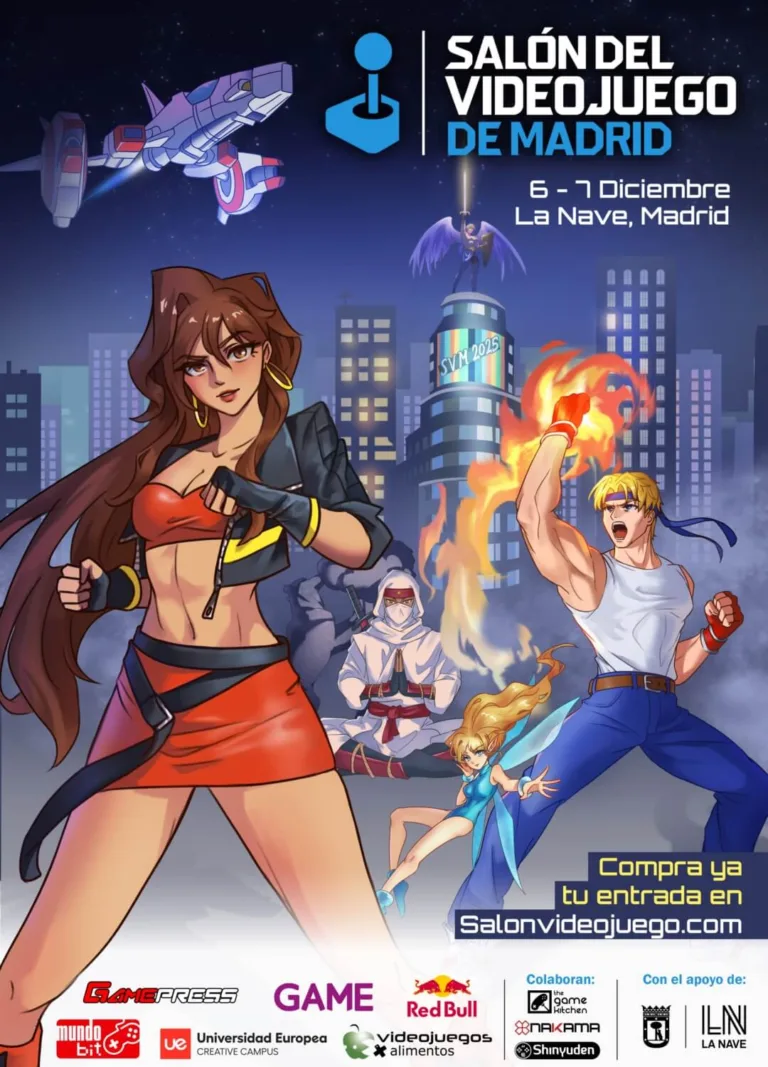 Cartel Salón del Videojuego de Madrid 2025