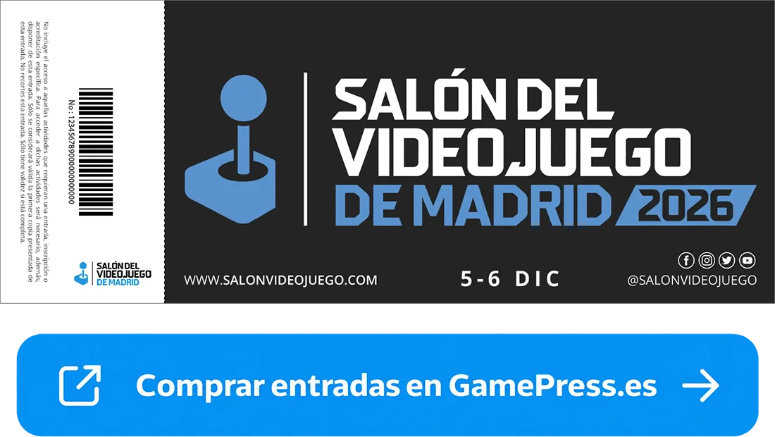 Comprar entradas Salón del Videojuego de Madrid